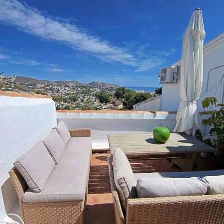 Апартаменты Atico-Penthouse En Moraira Con Vistas Al Mar Теулада Экстерьер фото