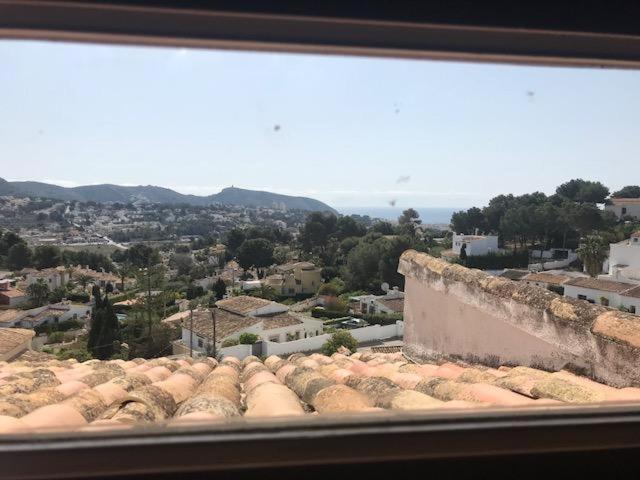 Апартаменты Atico-Penthouse En Moraira Con Vistas Al Mar Теулада Экстерьер фото