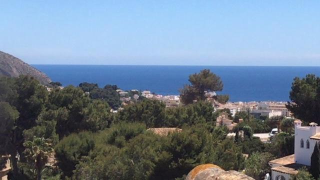 Апартаменты Atico-Penthouse En Moraira Con Vistas Al Mar Теулада Экстерьер фото
