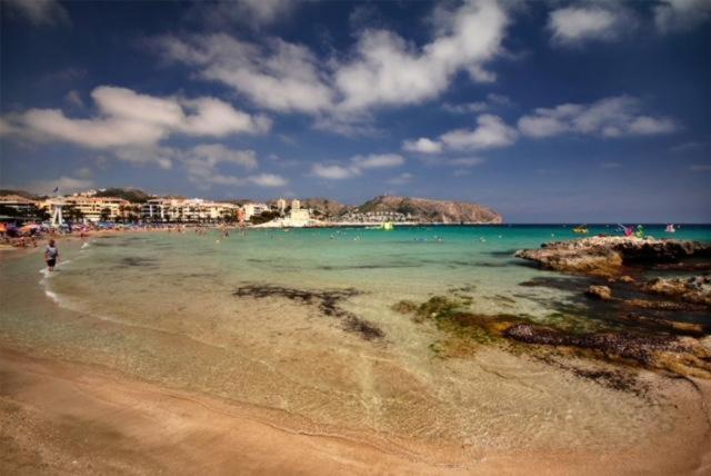 Апартаменты Atico-Penthouse En Moraira Con Vistas Al Mar Теулада Экстерьер фото