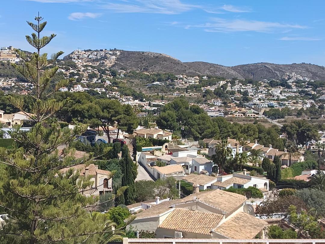 Апартаменты Atico-Penthouse En Moraira Con Vistas Al Mar Теулада Экстерьер фото